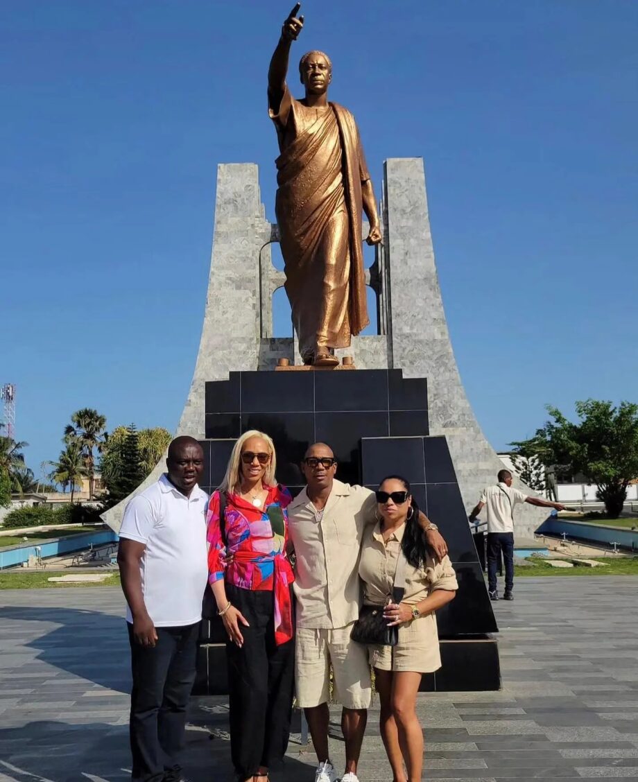 Black American Rapper Ja Rule Arrives In Ghana To Build