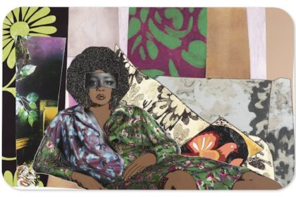 All About Love: Mickalene Thomas Painting Covers Juxtapoz Magazine On