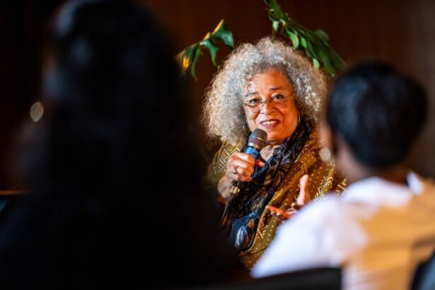 Angela Davis And Black Student Leaders Talk Social Justice At