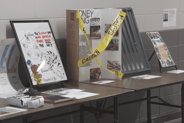 New Tech Academy Students Create Art Exhibit Focused On Social