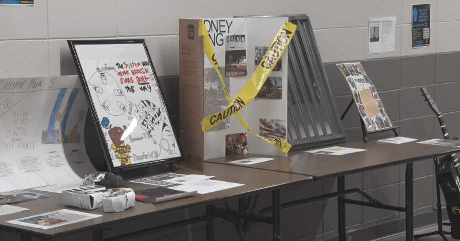 New Tech Academy Students Create Art Exhibit Focused On Social