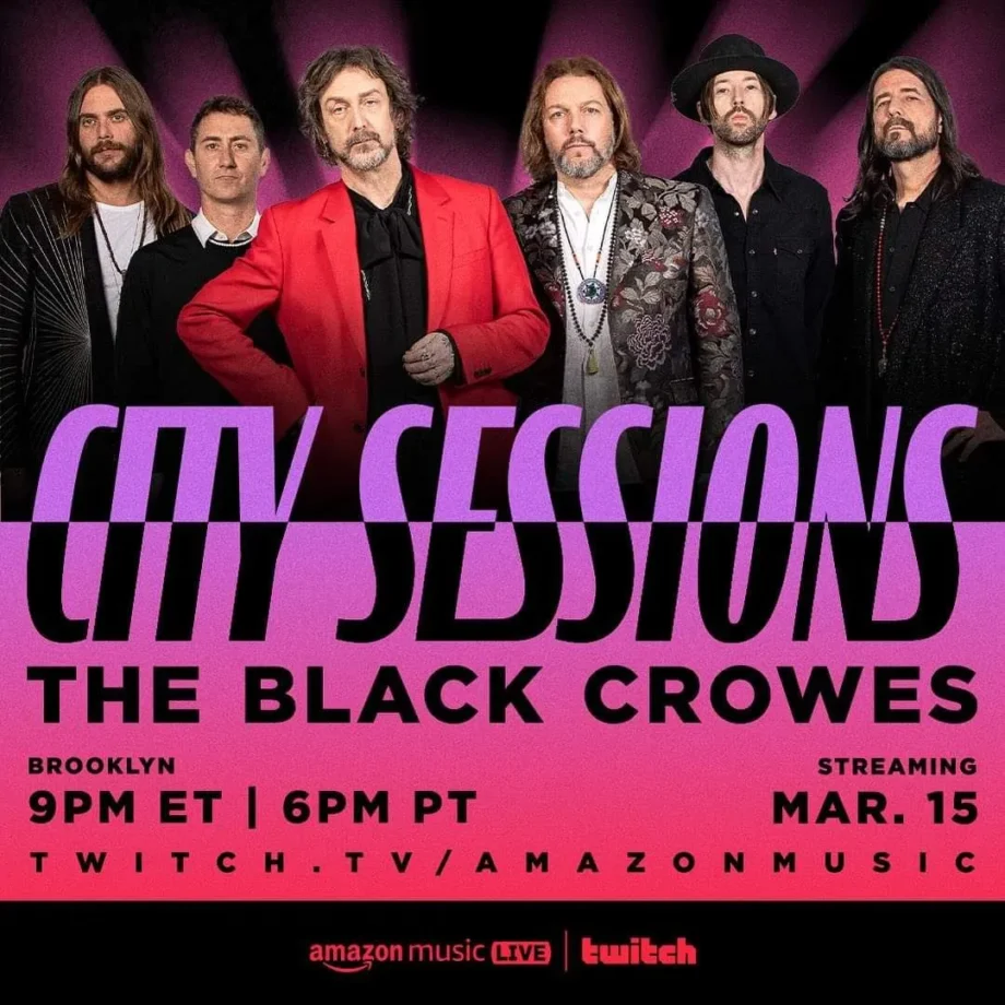 The Black Crowes Are Planning A Special Performance At Amazon