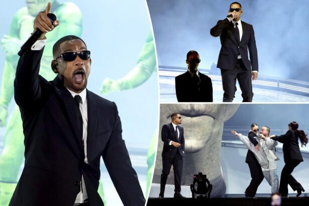 Will Smith Crashes Coachella 2024 For 'men In Black' Set