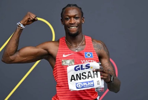 Black Athletic Ansah Owen, Becomes First German To Run 100