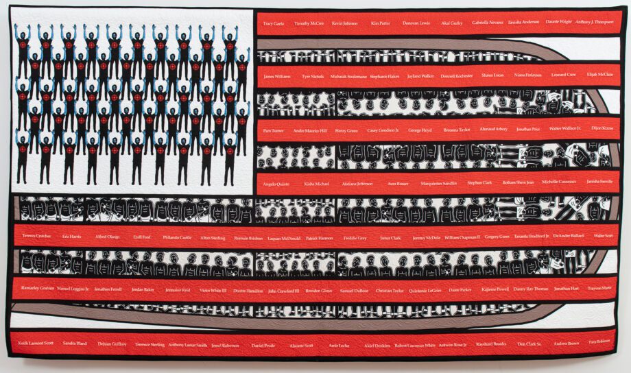 Carolyn Mazloomi’s Quilt Designs Focus On Social Justice Issues, Her