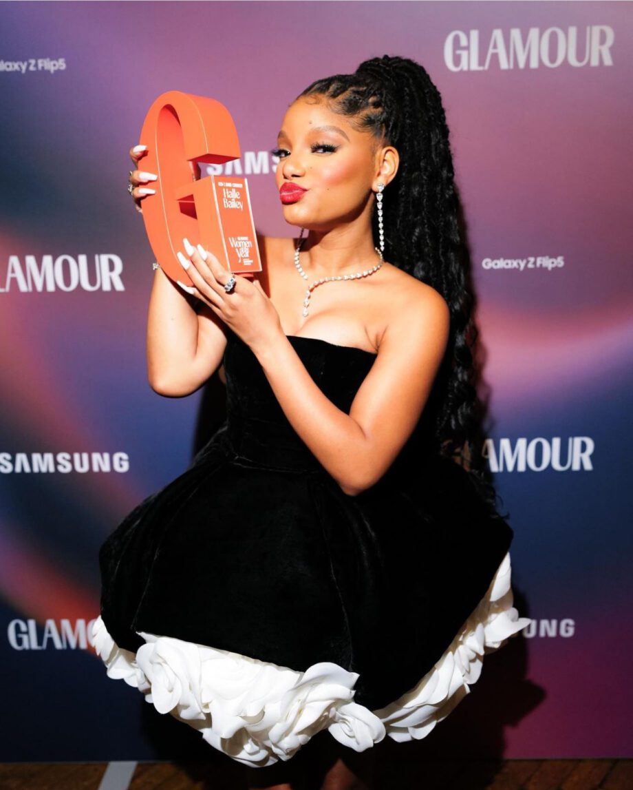 Halle Bailey Wins Glamour Woman Of The Year Gen Z