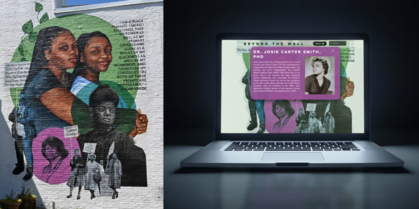 Developing Digital Content Illuminating The Black Women's Mural"