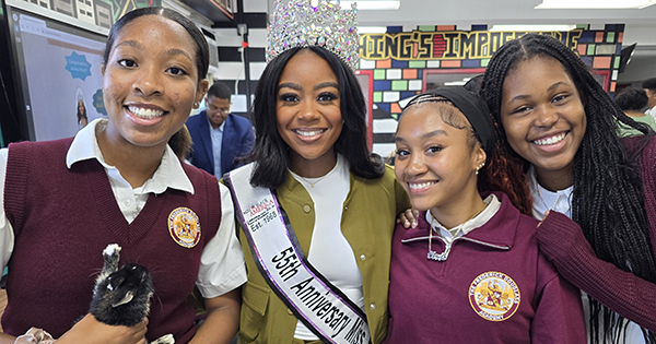 Miss Black America Partners With Frederick Douglass Academy In Harlem