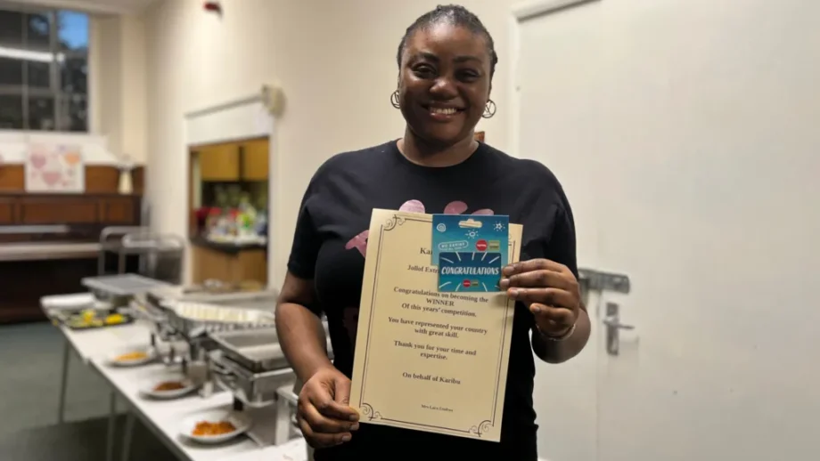 Nigerian Care Worker Omolara Agboola Wins Black History Month Cooking