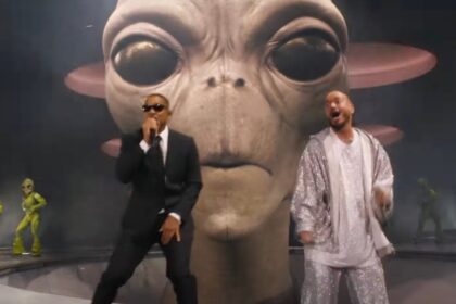 Will Smith Joins J. Balvin At Coachella For 'men In