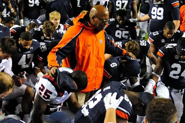 Auburn University’s Football Chaplain Dies In A Lake After Falling