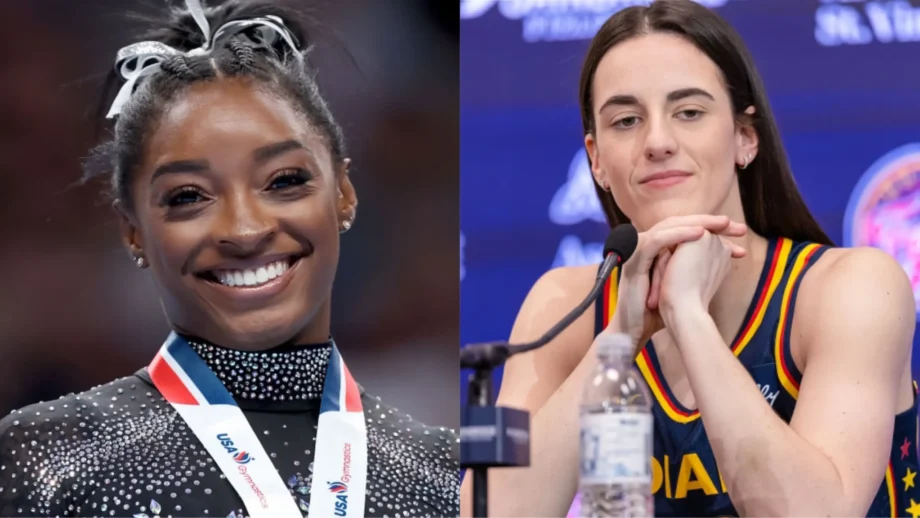 Simone Biles fans Outraged After Caitlin Clark Was Named 2024’s Athlete