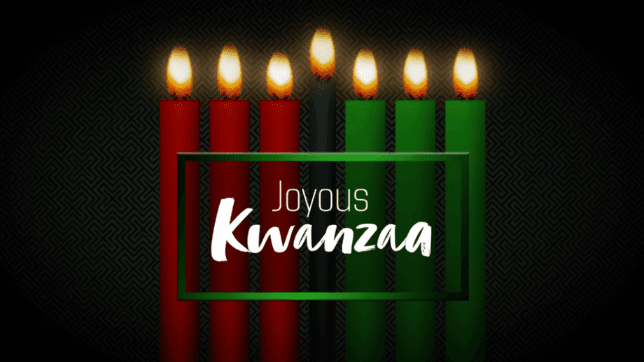 Kwanzaa Begins As Black Cultural Initiative Prepares For Community Celebration